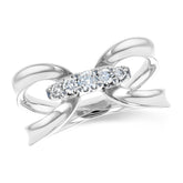 14KT Gold Ladies Diamond Fashion Ring