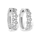 14KT Gold Diamond Earrings