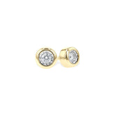 14KT Gold Diamond Earrings