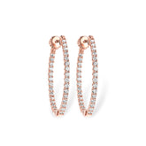 14KT Gold Diamond Earrings
