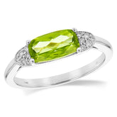14KT Gold Ladies Peridot Fashion Ring
