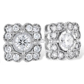 14KT Gold Diamond Earrings