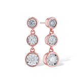 14KT Gold Diamond Earrings