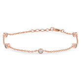 14KT Gold Diamond Bracelet