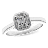 14KT Gold Ladies Diamond Fashion Ring