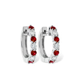 14KT Gold Ruby Earrings