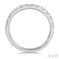 .75CTRDDM CURVED BAND WG 14K-H*