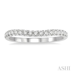 .25CTRDDM CURVED BAND WG 14K-H*