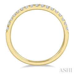 .25CTRDDM CURVED BAND YG 14K-H*