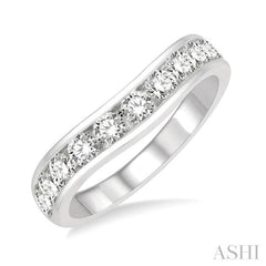 1.00CT RD DM 'V' BAND WG 14K@11-H*