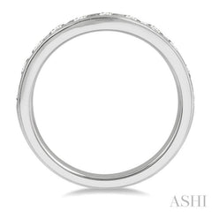 1.00CT RD DM 'V' BAND WG 14K@11-H*