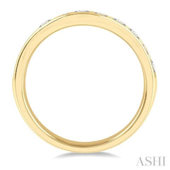 .75CT RD DM 'V' BAND YG 14K@11-H*