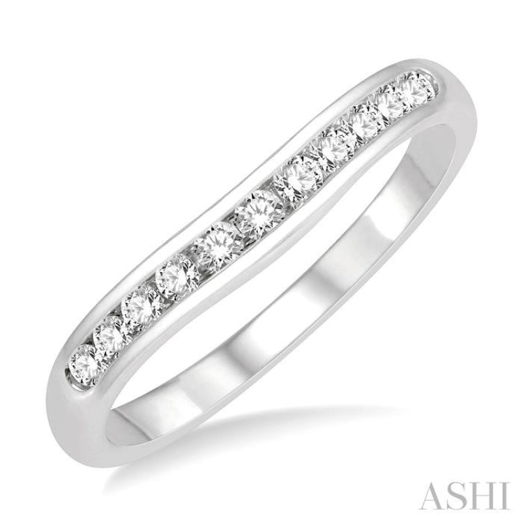 .25CT RD DM 'V' BAND WG 14K@11-H*