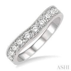 .75CTRDDM 'V' BAND-MILLG WG 14K@11-H*
