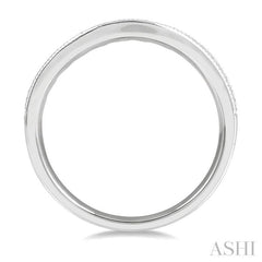 .50CTRDDM 'V' BAND-MILLG WG 14K@11-H*