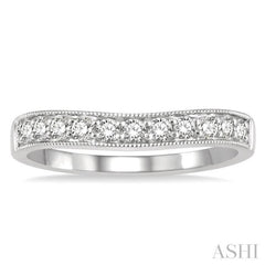 .33CTRDDM 'V' BAND-MILLG WG 14K@11-H*