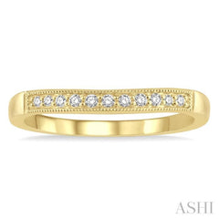.10CTRDDM 'V' BAND-MILLG YG 14K@11-H*