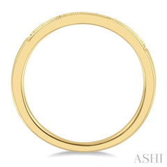 .10CTRDDM 'V' BAND-MILLG YG 14K@11-H*