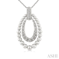 .10CTRDDM BOLD BEAD FASHION PD SL-S+CH*