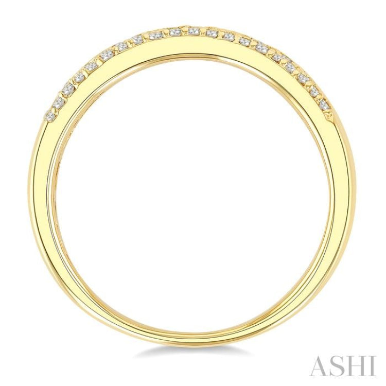 .25CTRDDM MOSAIC BAND YG 10K-G*