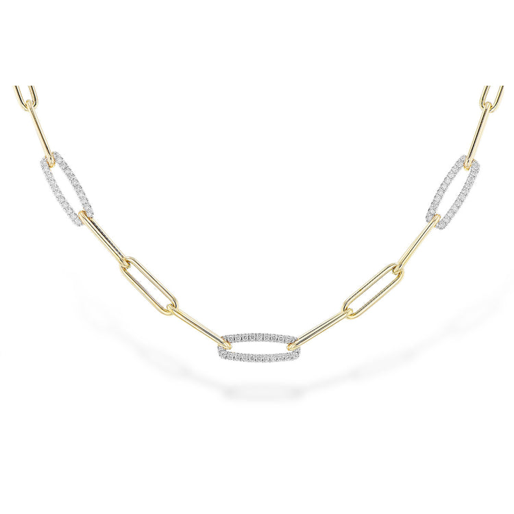 14KT Gold Diamond Necklace