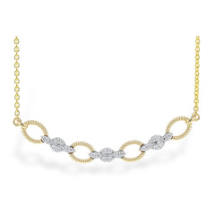 14KT Gold Diamond Necklace