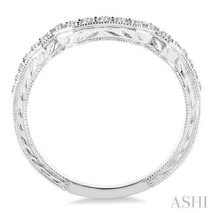 1/3 ctw Diamond Matching Wedding Band in 14K White Gold