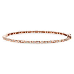 14KT Gold Diamond Bracelet