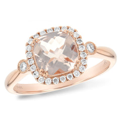 14KT Gold Ladies Diamond Ring