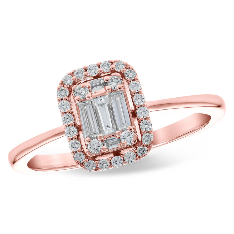 14KT Gold Ladies Diamond Ring