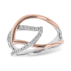 14KT Gold Ladies Diamond Fashion Ring