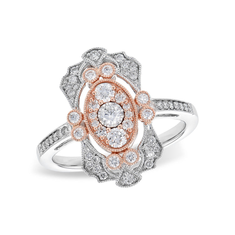 14KT Gold Ladies Diamond Ring