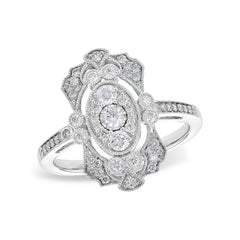 14KT Gold Ladies Diamond Fashion Ring