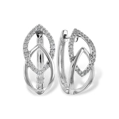 14KT Gold Diamond Earrings