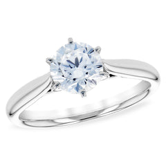 14KT Gold Semi-Mount Engagement Ring