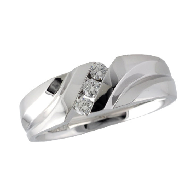 14KT Gold Mens Wedding Ring