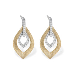 14KT Gold Diamond Earrings
