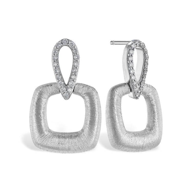 14KT Gold Diamond Earrings