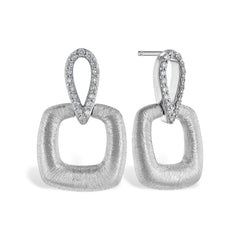 14KT Gold Diamond Earrings