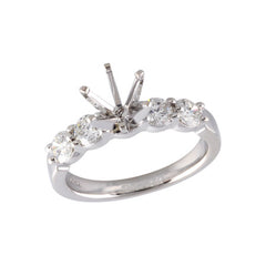 14KT Gold Semi-Mount Engagement Ring